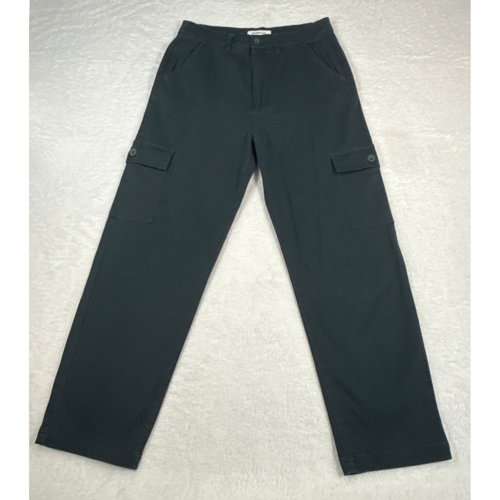 O'Neill Womens 28 Dark Navy Cargo Utility Trouser Straight Leg Pants